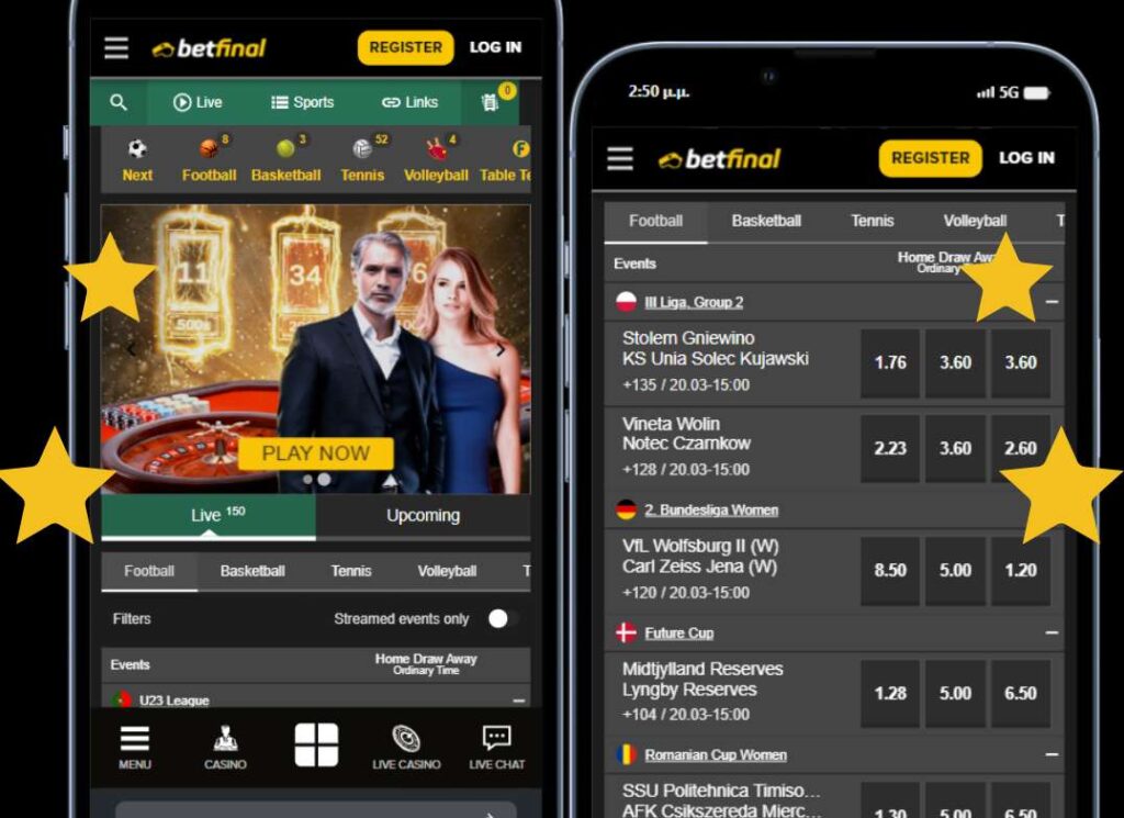 Betfinal Mobile Login